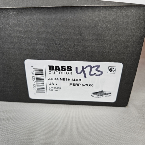 BASS OUTDOOR Womens Aqua Mesh Slide Water Resistant Slip-On Sneakers Sz 7 NWT - Picture 12 of 13